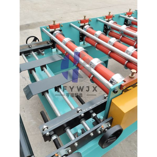 Full Automatic 890 Profile Roof Trapezoidal Sheet Forming Machine With PLC Control System