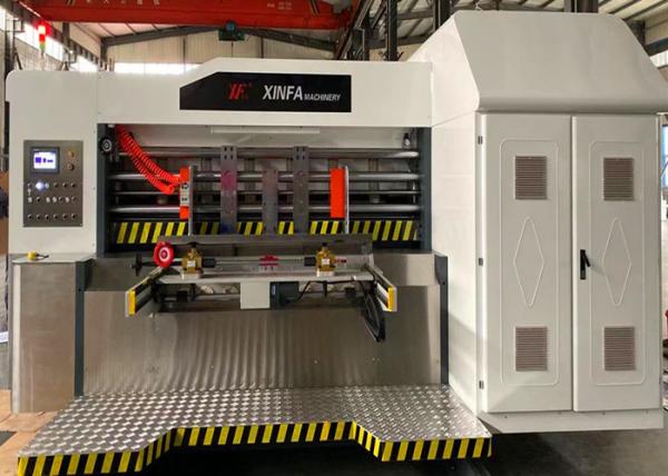 Automatic Feeder Doctor Blade Ceramic Roller Printer Slotter Machine For Carton Box