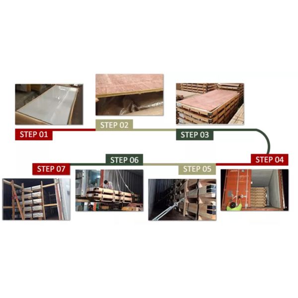 304 304L 420 430 316L Stainless Steel Plate Sheet 2B BA 6K 8K Mirror No.4