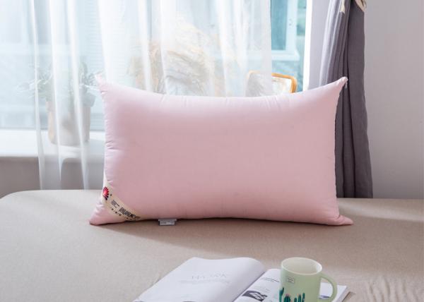 Breathable 80S Soft Silk Fabric Cotton Down Pillows