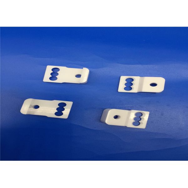 Security Alumina Ceramic Parts High Thermal Conductivity Three Hole Ceramic Pressure Switch