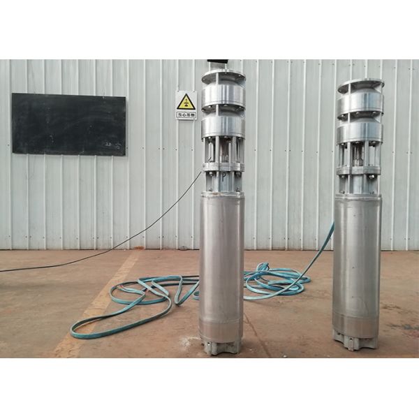 Agricultural 25kw 3 Phase Ac Multistage Irrigation Borehole Submersible Water Pump 200m Deep Well