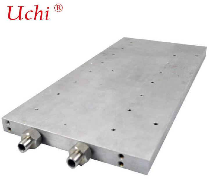 Vacuum Brazed Liquid Cold Plate Heat Exchanger Anodizing for Optical Module Cooling