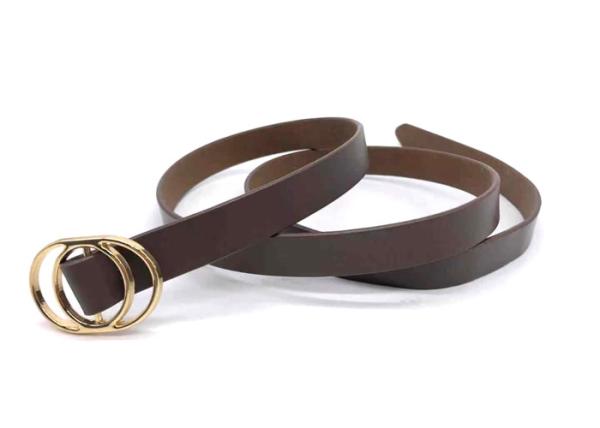 1.8cm Women's Fashion Leather Belts For Dresses Jeans Alloy Buckle
