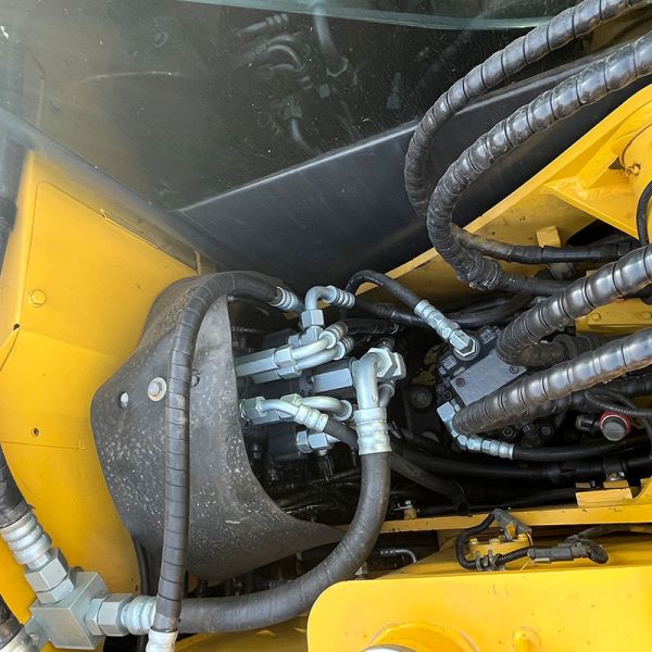 2022 Importé à basse heure utilisée Komatsu Pc70-8 Crawler Mini Excavator