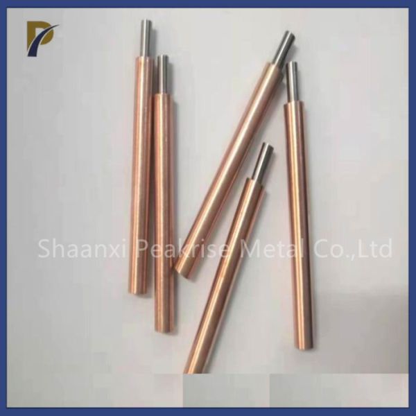 18.5g/Cm3 Density Tungsten Copper Alloy Rod  Diameter 30mm For Electronic Industry