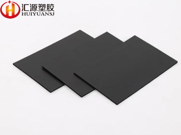 Non Toxic Anti Static Black Corrugated Plastic Board