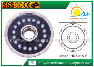 Decorative Submersible Fountain Lights , IP68 Waterproof LED Lights For Fountains