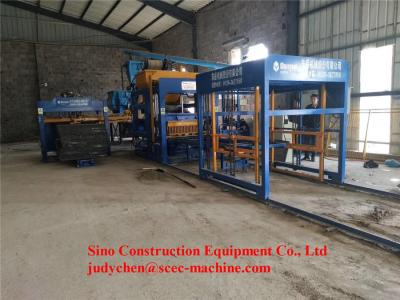 QT6 15 Automatic Cement Block Machine Cement Brick Production Line JS500 Mixer