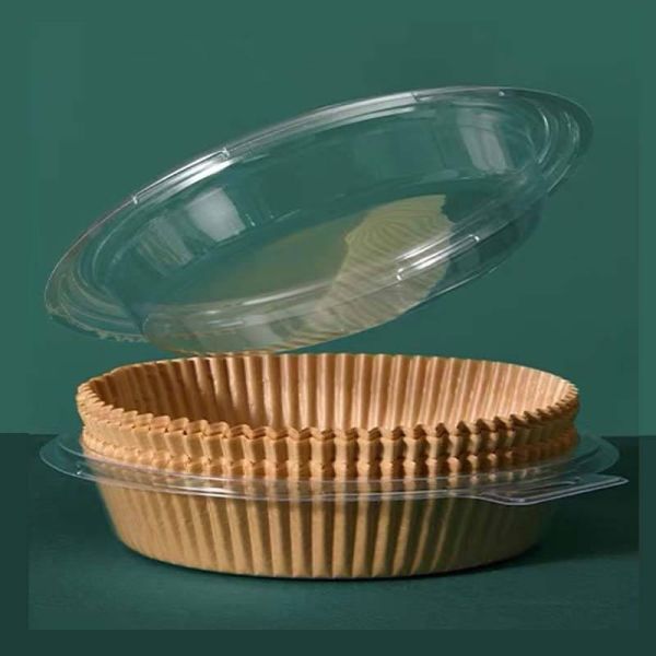 Square Non-Stick Waterproof Baking Cooking Parchment Air Fryer Disposable Paper Liner