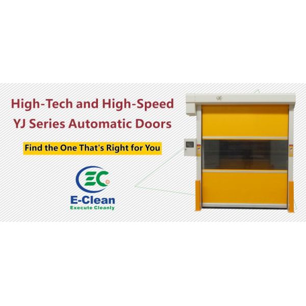 Automatic Rolling Cleanroom Door for Customized Solutions in Controlled Environments
