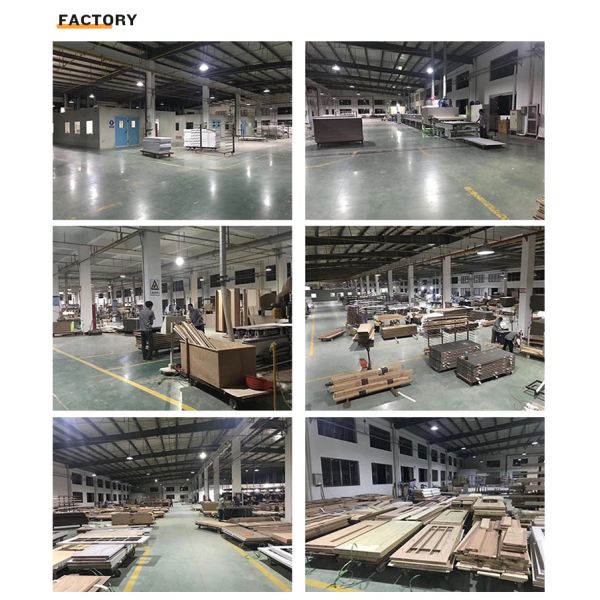 Professional Wholesale Luxury Customized Size Interior Solid Wood Door for House