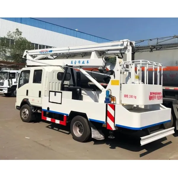 Sinotruk HOWO Truck Mounted 12m Aerial Platform Working Truck Bucket Lift Cherry Picker