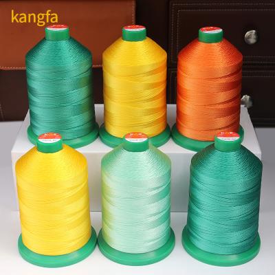 V-92 16 oz. 6000Y Fios de poliéster ligados UV Branco para tipo de fio de filamento e torção de anel