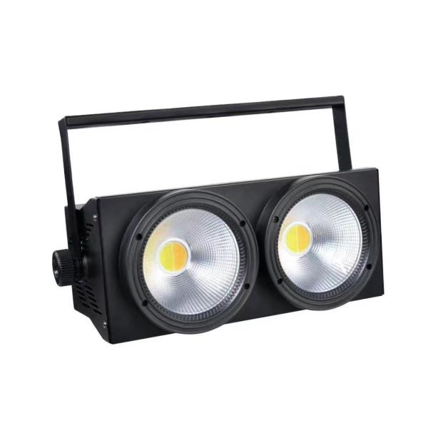 Track Mount ATG 2 Eyes Blinder 2*100W COB Warm White Cool White Par Light for Theater