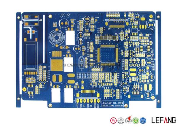 Blue Solder Mask Heavy Copper PCB Universal PCB Board Four Layers
