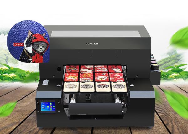 High Precision Inkjet Printing Machine DOMSEM Flatbed A3 Printer UV Light Heat System