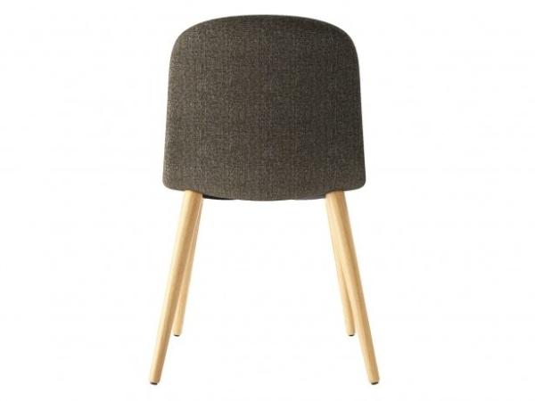 Nordic Design Coffee Dining Chair , Solid Wood Backrest Fashion Hotel Chair