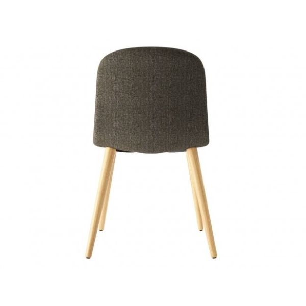 Custom Simple Hotel Restaurant Furniture / Solid Wood Dining Room Chairs