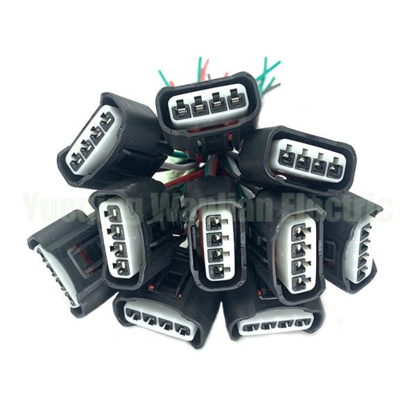 7283-7449-30 4 Pin Ignition Coil Plug Connector Black Female Auto Plug ﻿