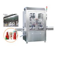 Machine de remplissage de bouteilles de sauce au poivre de qualité alimentaire, haute précision, avec chauffage et mélange