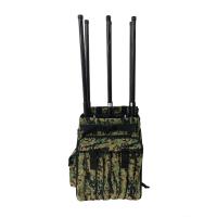 Portable 50W backpack drone defense 2km 6-band drone detection