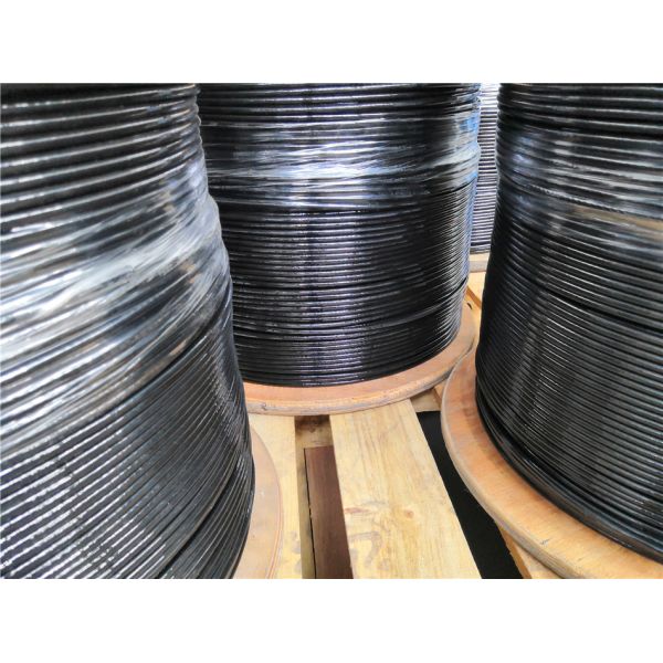 7x19 4mm-6mm Gimnasio Cable de cable de cable negro TPU recubierto para equipos de fitness