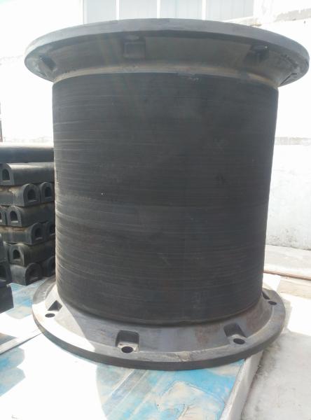 High Quality Marine Fenders , SC Cell Type Rubber Bumpers For Docks