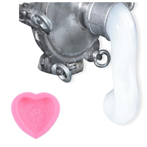 A+B LSR Liquid Silicone Rubber /  White Color Condensed Cure Liquid Silicone For Molds