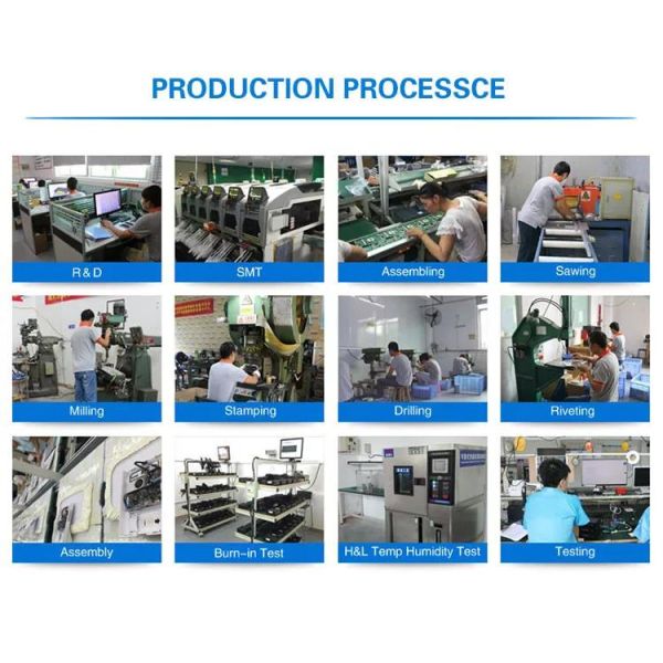 17 Inch Industrial Rugged Resistive Touch Screen Panel PC for Self-Service Kiosk