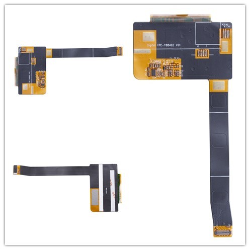 2 собрание PCB поворота доски 0.5mm 3mil ENIG PCB гибкого трубопровода слоя быстрое