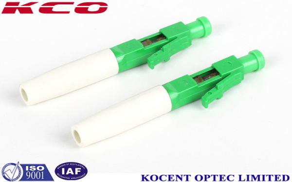 FTTX  Lc Apc Fiber Optic Fast Connector , Optical Cable Adapter 55mm 60mm