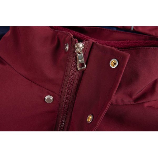 Kids' Reflective Waterproof Outdoor Jacket with 3-in-1 Design for School Commutes