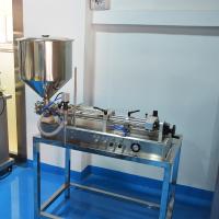Llenador cosmético de la botella de la loción de la máquina de rellenar de Honey Cream Piston Paste Liquid de la bebida