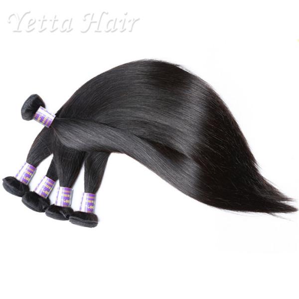 100% Virgin Cambodian Hair Weave Great Lengths / Unprocessed Remy Hair No Lice