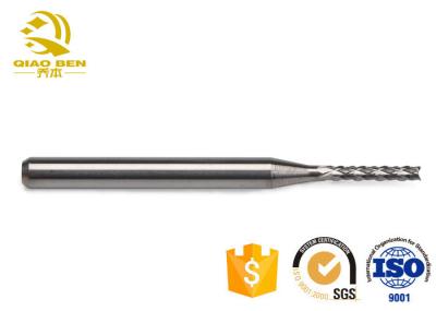 Moinho de extremidade de aço inoxidável do carboneto da flauta da eficiência elevada 2 das ferramentas de carboneto do Cnc