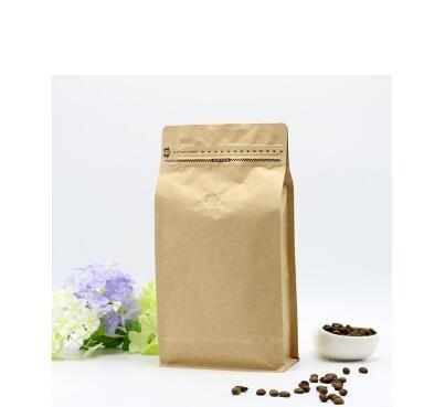Advanced Equipment Make Custom Print Aluminum Foil Standup Kraft Paper Bag With Window And Zipper