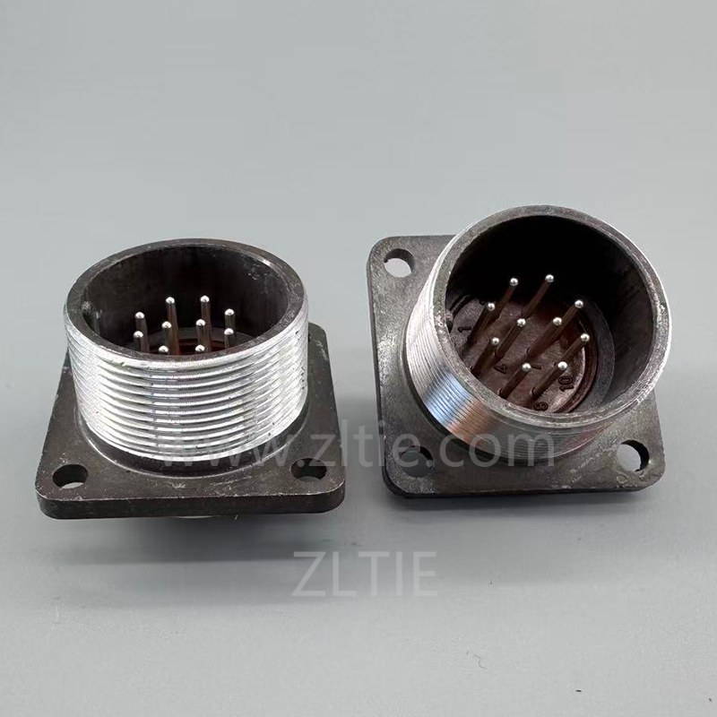 2PM-22 Series 10Pin Male Panel Socket – 2РМТ22Б10Ш1В1В