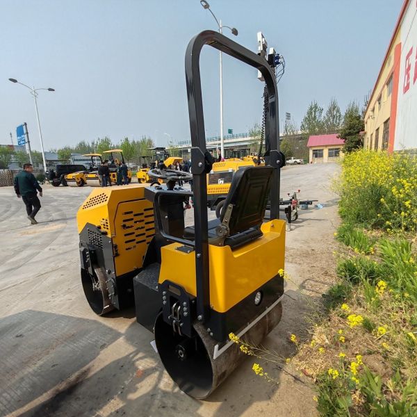 Road Construction Equipment and Tools Single Double Drum New Vibration Small Mini Road Rollers Machine Sell