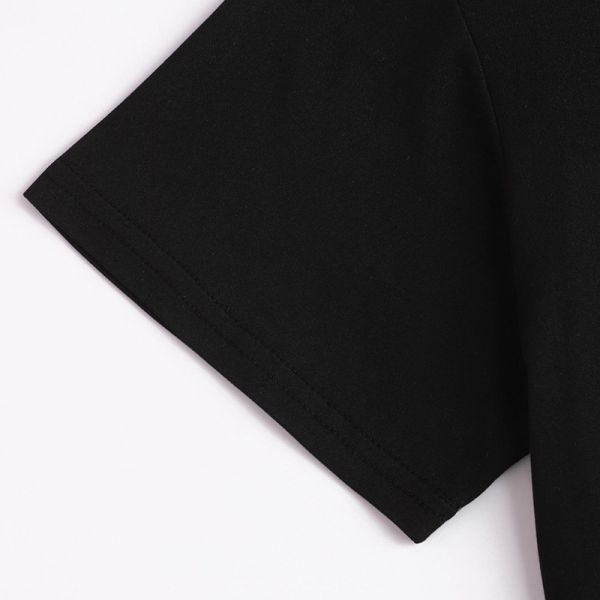 Both Men Women  Womens Fitted T Shirts Unisex Black Round Neck T Shirt