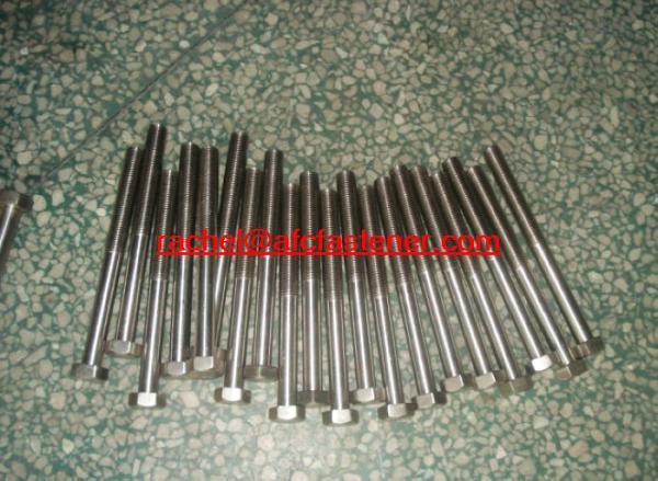 Hex bolt   NA21 UNS N06625 bolt NiCr22Mo9Nb Inconel625 GH3625 GH625 W.Nr 2.4856