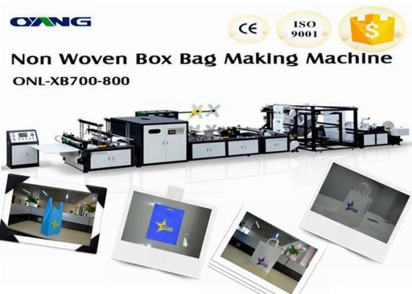 Fully Automatic Non Woven Bag Making Machine , Bag Forming Machine