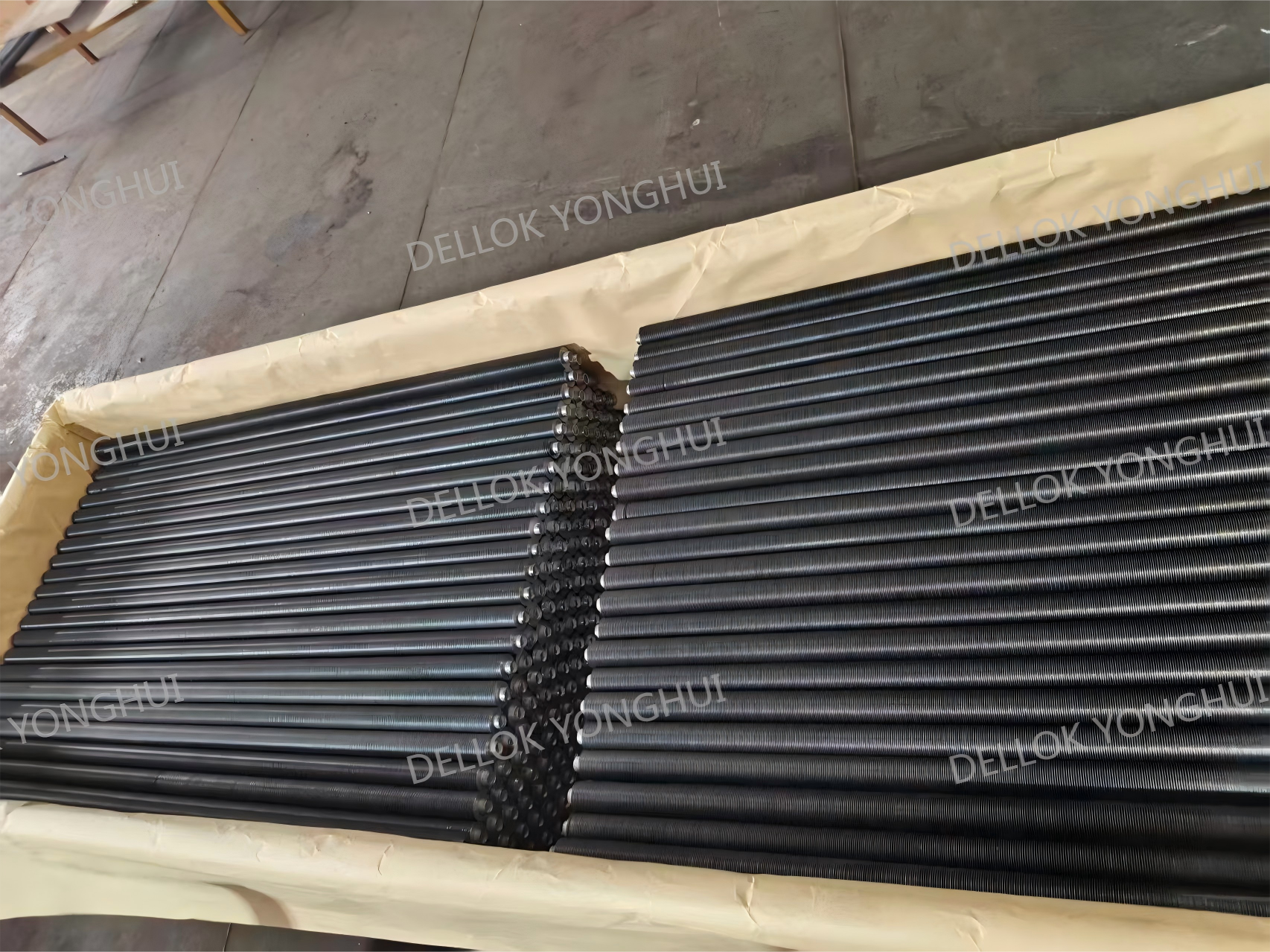 DELLOK YONGHUI High Corrosion Resistance Heat Exchanger Fin Tube With 16 Or 24 Fins Payment Via T T Solution For Industrial Applications
