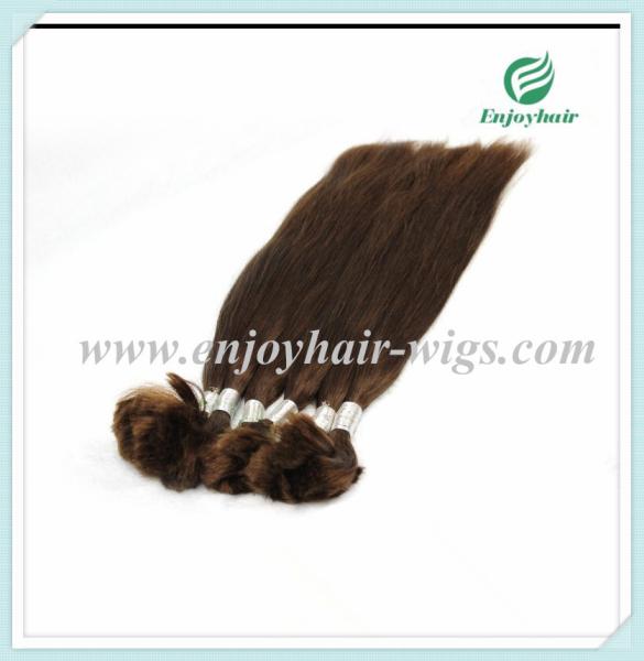 Malaysian 5A virgin remy hair bulk ,4# color, straight style 10''-26''length