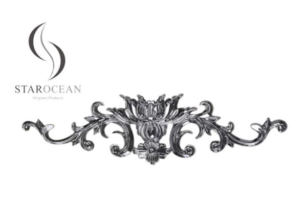 Traitement électronique d'électrodéposition d'ornement de cercueil d'accessoires de décoration de couleur merveilleuse d'argent