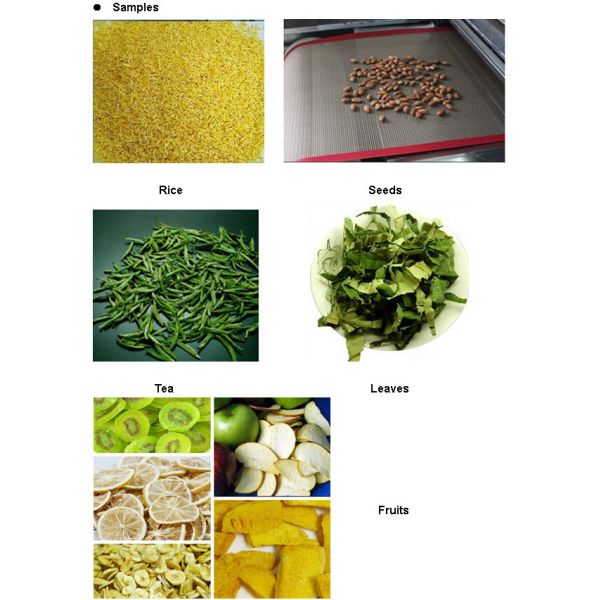 Food Microwave Drying Machine / Industrial Drying Sterilization Equipment