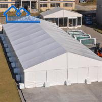 Largo Armazém móvel temporário de PVC Armazém de tenda Casa de abrigo à prova d'água Armazém lógico