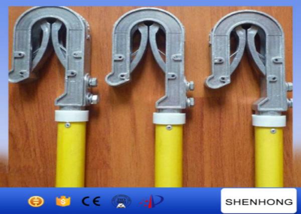 High Voltage Overhead Line Construction Tools Electric Telescopic Hot Stick