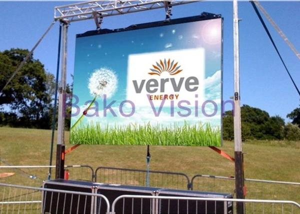 Outdoor Stage Center Rental Lighting LED Display Video Wall For Show