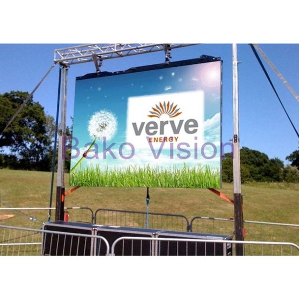 Stock in Europe Outdoor Stage Rental Fixed Install LED Display Front Service High Brightness